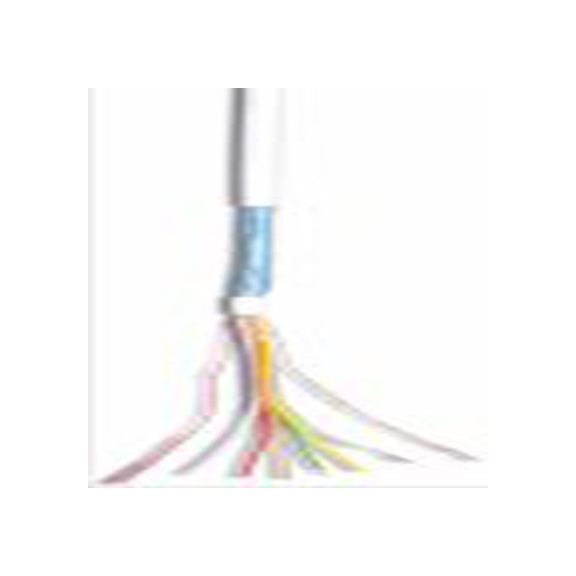 RS PRO,136-8143,10芯, 2XX0 B系列 铠装 控制电缆 0.22 mm², 屏蔽, 自熄灭, 阻燃, 100 m长, 白色 聚氯乙烯护套