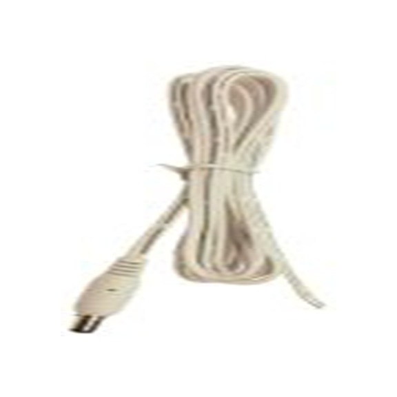 RS PRO,143-8928,2 m 电源线, 16 V, 2.1mm DC插头转无端接 聚氯乙烯, 黑色, 符合CE标准