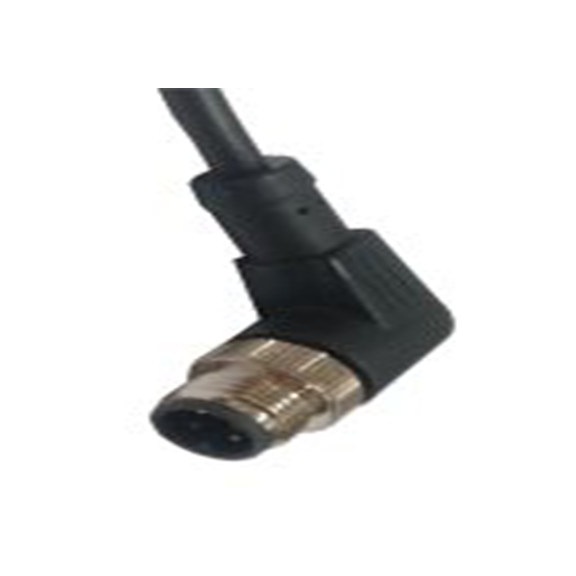 RS PRO,144-7595,RS PRO 传感器执行器电缆, 5 m长 4, 直角 公转自由端 无端接, PU 黑色护套, IP40, CBM系列