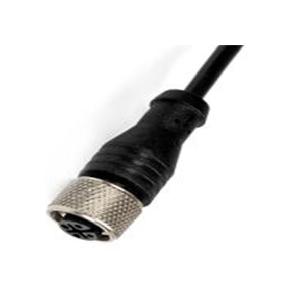 RS PRO,144-7654,RS PRO 传感器执行器电缆, 5 m长 4, 直向 母插 4转自由端 无端接, 聚氯乙烯 黑色护套, IP40, CBF系列