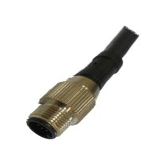 RS PRO,144-7667,RS PRO 传感器执行器电缆, 2 m长 12, 直向 公转自由端 无端接, PU 黑色护套, IP40, CBM系列