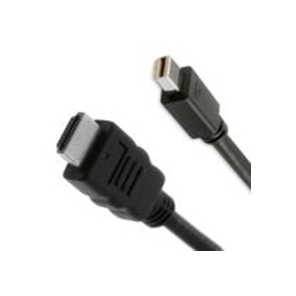 RS PRO,144-8608,RS PRO DP线, 4.5 m长, 微型 DisplayPort 公转HDMI 公, 黑色 聚氯乙烯护套, Value系列