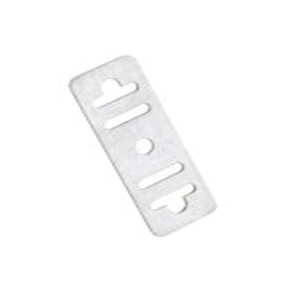 RS PRO,182-3854,钢, 天然色, 最大捆束8 mm, 螺钉固定, 耐火, Safe-D F-Clips系列