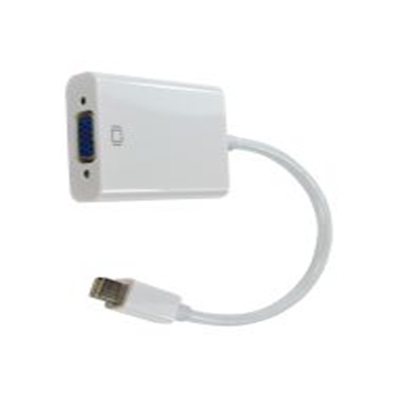 RS PRO,182-8802,RS PRO DP线, 150 mm长, 微型 DisplayPort 公转VGA 母插, 白色 ABS护套