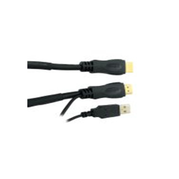 RS PRO,182-8814,HDMI 电缆, HDMI 公转 HDMI 公, 50 m长, 黑色