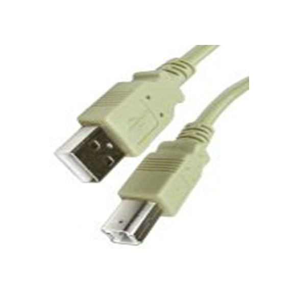 RS PRO,182-8833,RS PRO , USB A 型 公转USB B 公, 3 m长, USB 2.0, 灰色