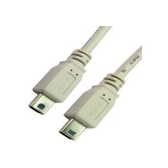 RS PRO,182-8875,RS PRO , 迷你USB A型 公转微型 USB B 型 公, 1 m长, USB 2.0, 灰色