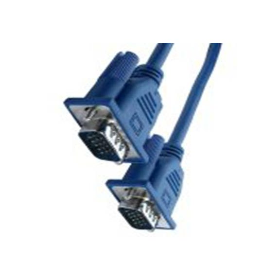 RS PRO,182-8883,RS PRO VGA线, 公 VGA转公 SVGA, 3 m长, 蓝色, 300 V额定电压, 符合EN标准, CDEX系列