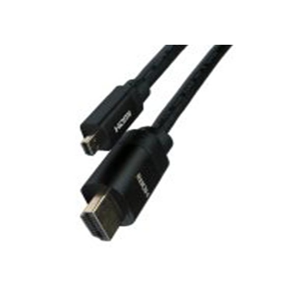 RS PRO,182-8896,HDMI 电缆, Micro HDMI 公转 HDMI 公, 1.5 m长, 黑色