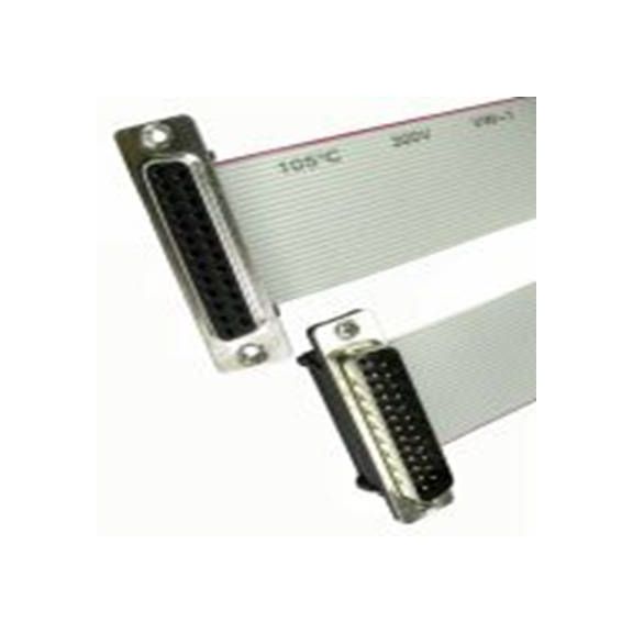 RS PRO,182-8918,RS PRO 串行电缆, D-Sub 25针 公转插入式 DB25 母插, 0.5 m长, 灰色 聚氯乙烯护套, UL标准, PC系列