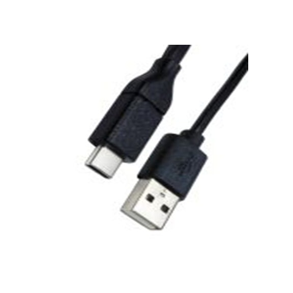 RS PRO,186-3056,RS PRO , USB A 型 公转USB C 型 公, 3 m长, USB 2.0, 黑色