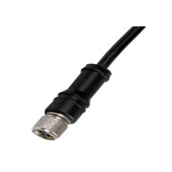RS PRO,186-3121,RS PRO 传感器执行器电缆, 5 m长 4, 直向 母插 无端接, PU 黑色护套, IP40, CBF系列