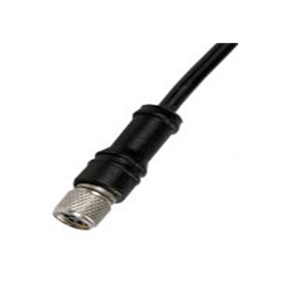 RS PRO,186-3124,RS PRO 传感器执行器电缆, 2 m长 4, 直向 母插转自由端 无端接, PU 黑色护套, IP40, CBF系列