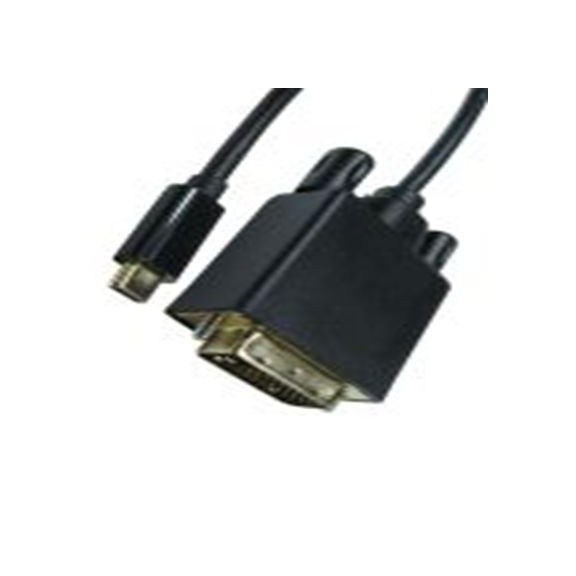 RS PRO,192-4688,RS PRO , USB C 型 公转DVI-D 公, 5 m长, 黑色