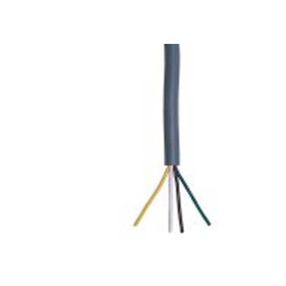 RS PRO,195-9502,0.25 mm² 工业电缆 100 m, 聚氯乙烯 灰色护套