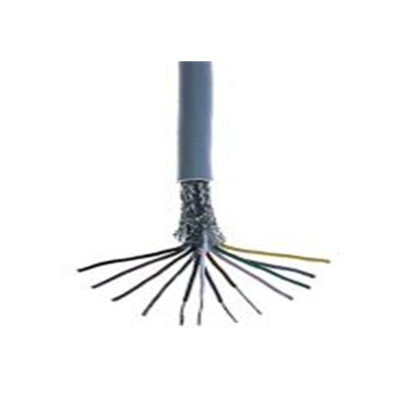 RS PRO,195-9503,铠装 工业电缆 0.14 mm² 26 AWG, 屏蔽, 阻燃, 50 m长, 灰色 聚氯乙烯护套