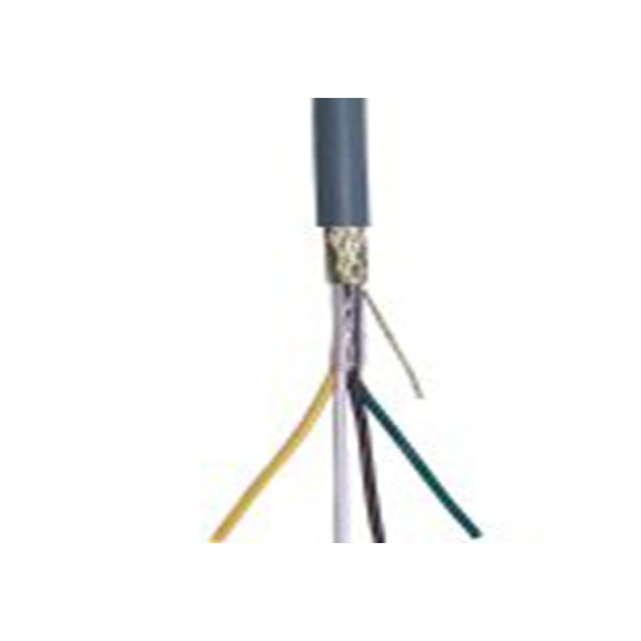 RS PRO,195-9505,0.14 mm² 工业电缆 100 m, 聚氯乙烯 灰色护套