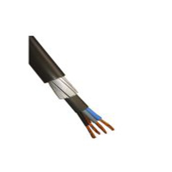 RS PRO,196-4688,四芯, 50 m长 电源电缆, 600/1000 V, 黑色 交联护套 90 °C