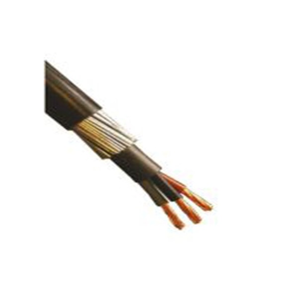 RS PRO,196-4707,三芯, 50 m长 电源电缆, 600/1000 V, 黑色 交联护套 90 °C