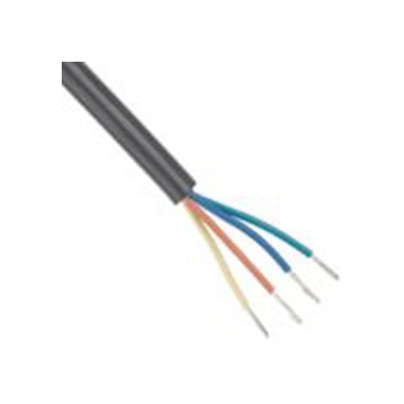 RS PRO,200-9636,0.5 mm² 多芯工业电缆, 16/2/4C系列 500 m, 聚氯乙烯 黑色护套