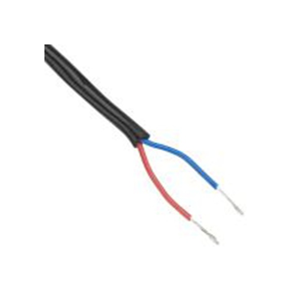 RS PRO,201-2209,2对 0.5 mm² 工业电缆, 聚氯乙烯 黑色护套