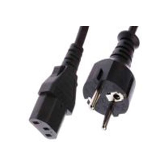 RS PRO,201-2420,3 m 电源线, 250 V, IEC C13转CEE 7/7 聚氯乙烯, 黑色, 符合CE标准