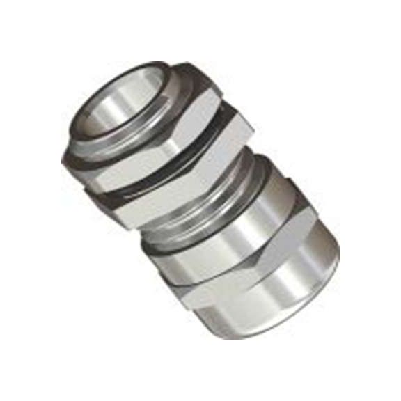 RS PRO,201-7082,金属 电缆接头, PG11, 5 mm至10 mm线径, IP68, 银色 包括锁紧螺母, BRCGPG系列