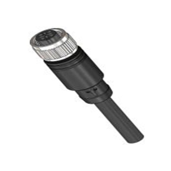 RS PRO,201-7096,RS PRO 电缆, 10 m长 4, M12转无端接, PU 黑色护套, IP40, CBF12系列