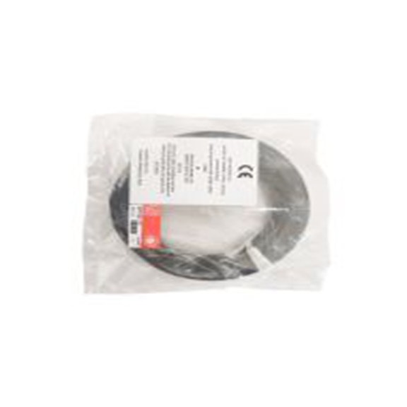 RS PRO,207-7156,黑色 单芯 设备电线 架空电缆, 0.05 mm², 100 m长 1/0.25 mm, 30 AWG 四氟乙烯乙烯, 300 V, 最高160 °C, RS PRO系