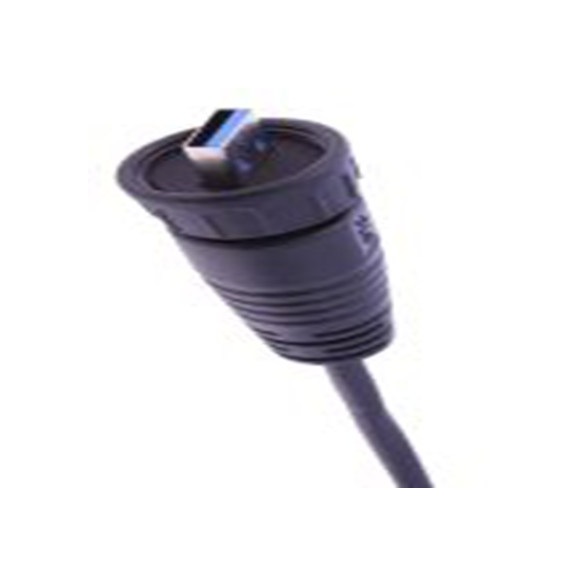 RS PRO,231-7889,RS PRO , USB A 型 公转无端接 母插, 2 m长, USB 3.0, 黑色, GT118系列