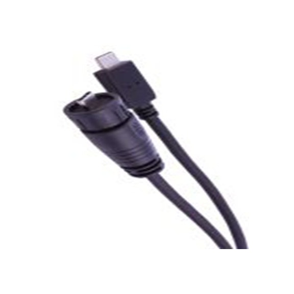 RS PRO,231-7894,RS PRO , USB C 型 公转USB C 型 母插, 2 m长, USB 3.1, 黑色, GT11C系列