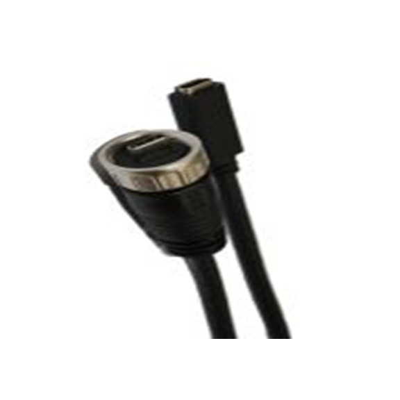 RS PRO,231-7953,RS PRO , USB C 型 公转USB C 型 母插, 2 m长, USB 3.1, 黑色, GT21C系列