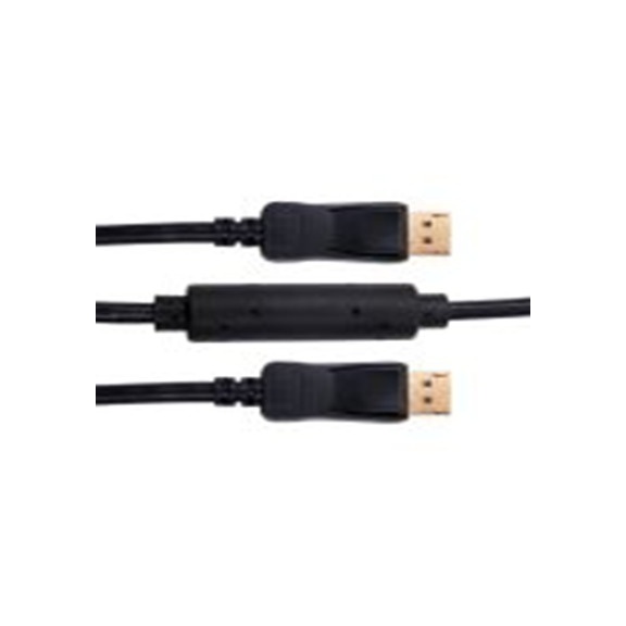 RS PRO,236-9100,RS PRO DP线, 30 m长, 屏接口 公转屏接口 公, 黑色 聚氯乙烯护套, RS PRO系列