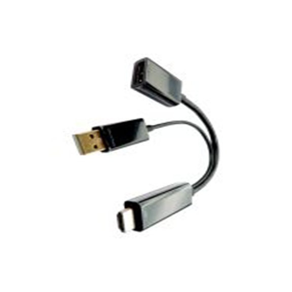 RS PRO,236-9124,RS PRO DP线, 150 mm长, HDMI 公转屏接口 母插, 黑色 聚氯乙烯护套, RS PRO系列