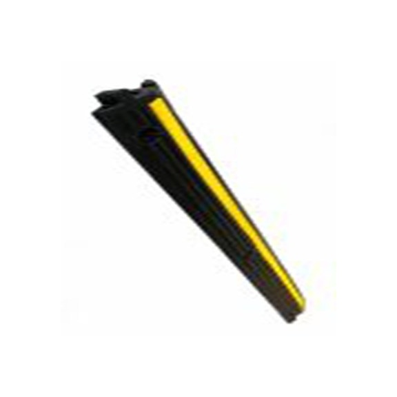 RS PRO,252-2790,RS PRO, 1 m长 减速带线槽, 橡胶制, 黄色, 黑色, 20 mm内径