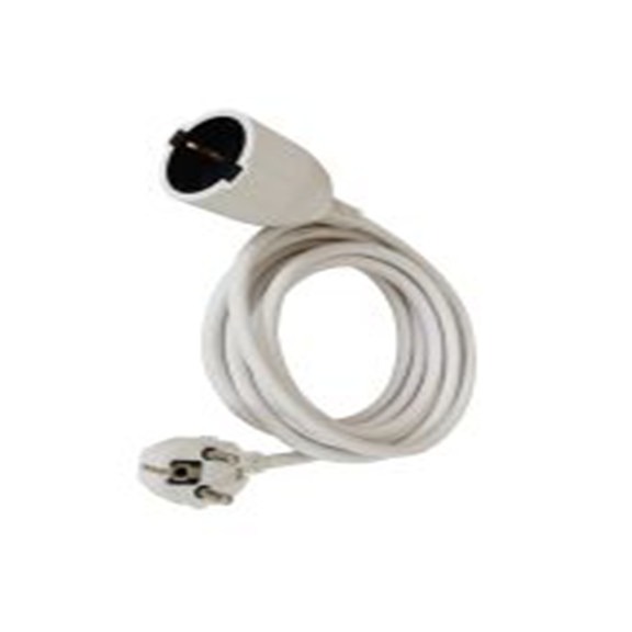RS PRO,273-4973,白色 延长线, 额定电压250 V, 1个 F 型插座, 电缆长10 m, IP20防护等级