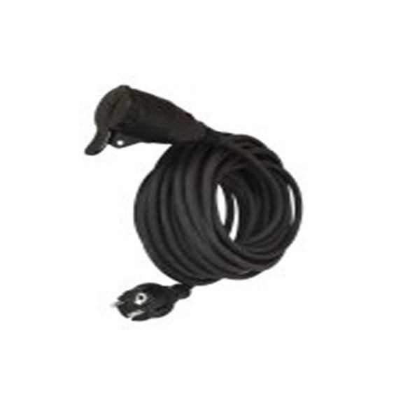 RS PRO,273-4976,黑色 延长线, 额定电压250 V, 1个 F 型插座, 电缆长20 m, IP20防护等级