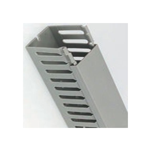 RS PRO,879-3747,自熄灭 聚氯乙烯, 40 mm宽x80 mm深x1 m长, 开槽型, 灰色, HVDR系列