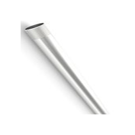 RS PRO,471-1619,不锈钢 电缆导管, Φ25 mm标称, 3 m长, 1.5 mm螺纹, 银色