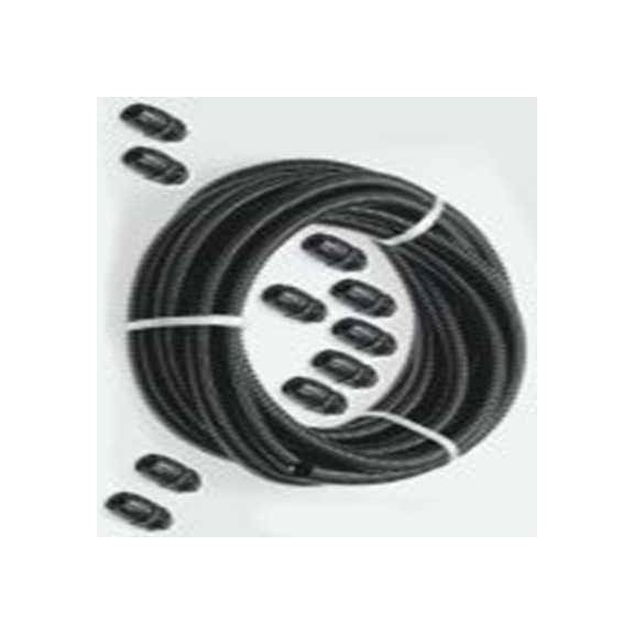 RS PRO,513-2360,聚氯乙烯 电缆导管, Φ25 mm标称, 10 m长, IP55, IP54, IP40, 黑色