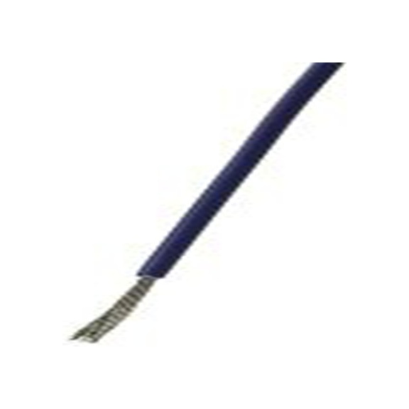 RS PRO,516-8072,蓝色 控制 柔性，黑色 架空电缆, 25 mm², 25 m长 196/0.4 mm, 3 AWG 聚氯乙烯, 600 V, 最高70 °C, FLEXIBLE BK系