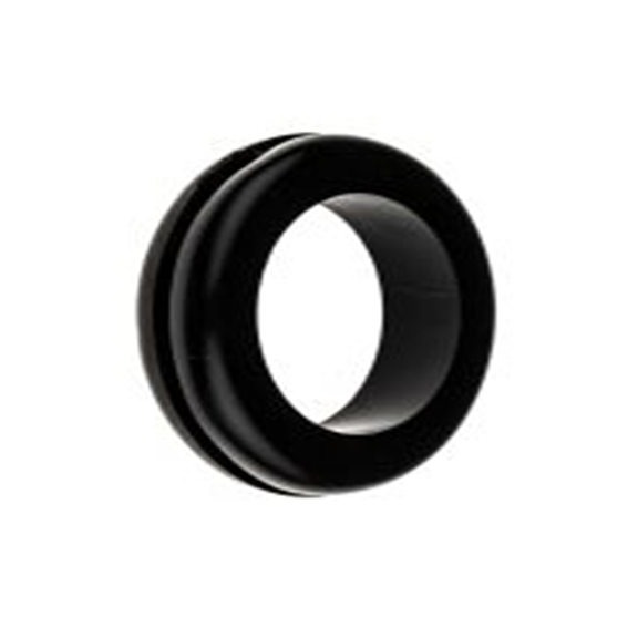 RS PRO,666-4619,电缆垫圈  黑色 聚氯乙烯 电缆垫圈, 25 mm最大电缆直径, 31.7 mm面板孔径