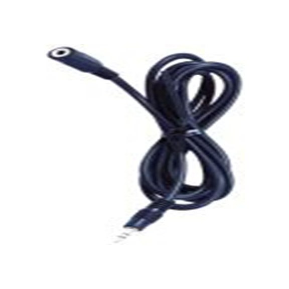 RS PRO,742-4557,RS PRO 辅助电缆, 3.5 mm 立体声插孔 公转3.5 mm 立体声插孔 母插, 2 m长, 黑色