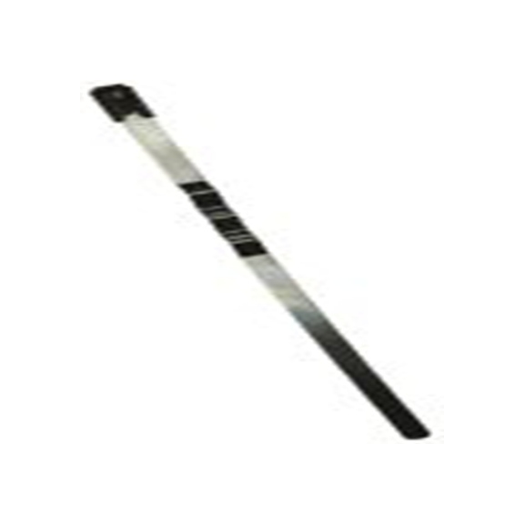 RS PRO,743-6374,聚酯涂层不锈钢 电缆扎带, 之字形, 阻燃, 无卤素, 金属, 360 mm长x4.6 mm宽, 436.1N拉伸强度