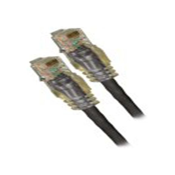 RS PRO,791-6983,15 m Cat5e 以太网电缆, 无屏蔽, 黑色 低烟，无卤护套, RJ45 公转RJ45 公