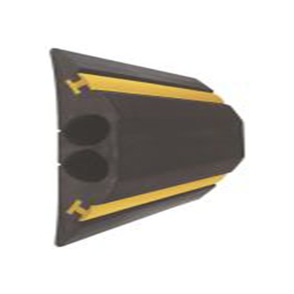 RS PRO,804-1888,RS PRO, 4.5 m长 减速带线槽, 橡胶制, 黄色, 黑色, Industrial & HiVis系列, 23 mm内径