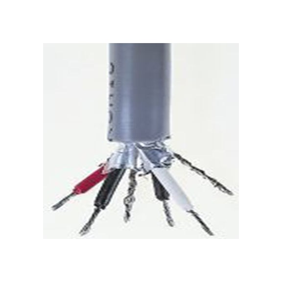 RS PRO,812-4738,2对 0.22 mm² 工业电缆 100 m, 聚氯乙烯 灰色护套