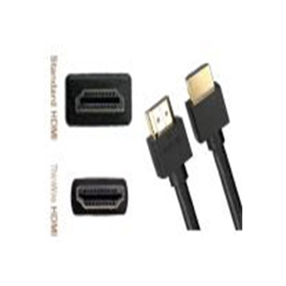 RS PRO,852-5257,HDMI 电缆, 高速, HDMI 公转 HDMI 公, 10 m长, Thin Wire系列, 黑色