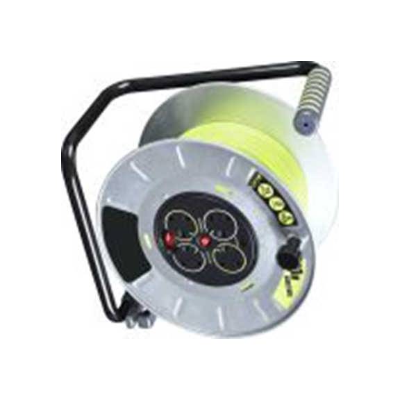 RS PRO,889-2501,黄色 电缆卷筒, 额定电压240 V, 4个 G 型插座, 电缆长40 m, HO5VV-F系列