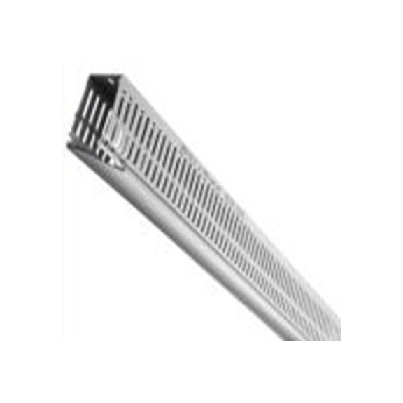 RS PRO,154-8101,自熄灭 聚氯乙烯, 60 mm宽x40 mm深x2 m长, 开槽型, 灰色, F 2000系列